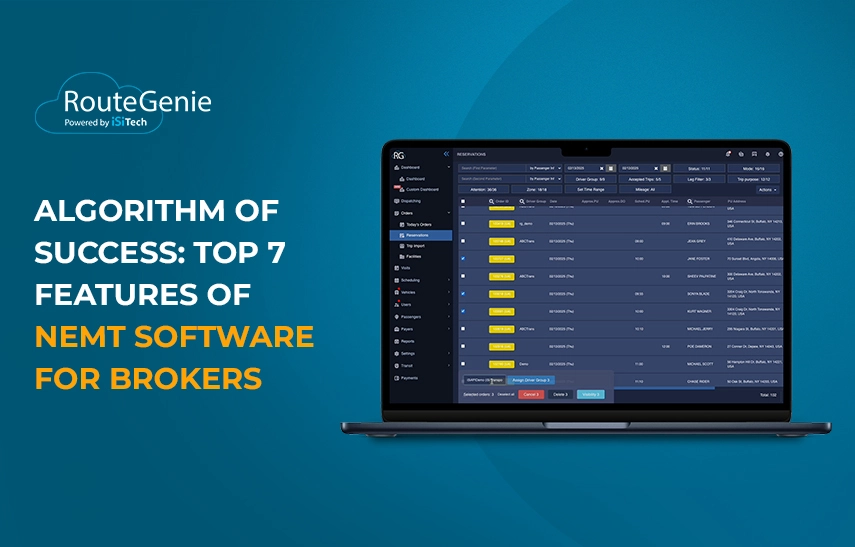 Algorithm of Success: Top 7 Features of NEMT Software for Brokers