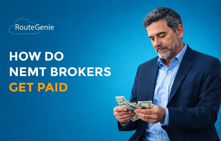 how do nemt brokers get paid
