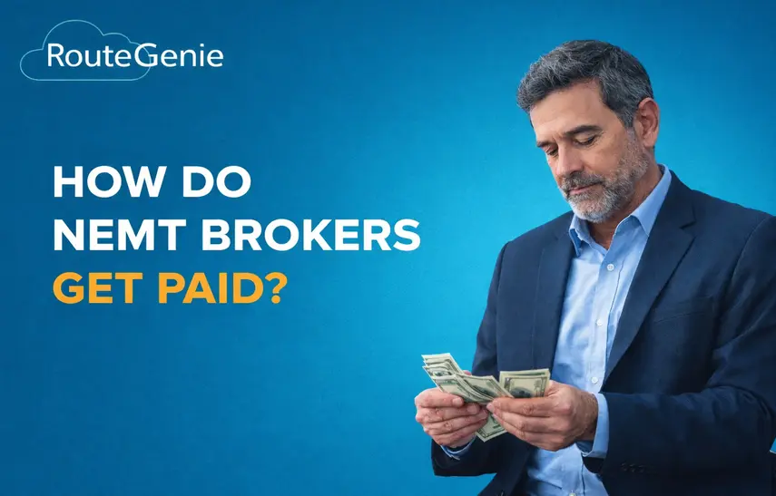 how do nemt brokers get paid