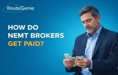 how do nemt brokers get paid
