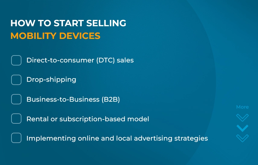 How to Start Selling Mobility Devices