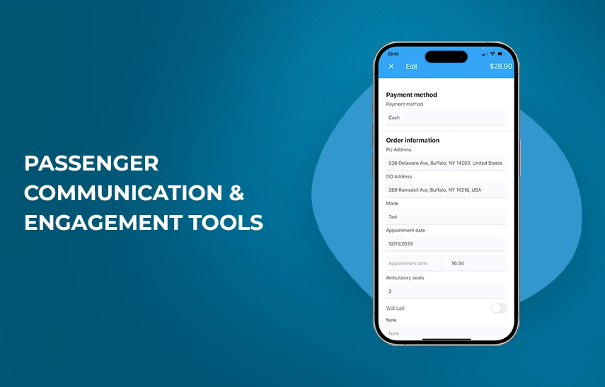 Passenger Communication & Engagement Tools