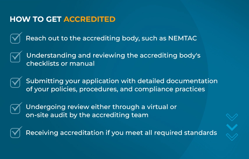 How to Get NEMT Accredited