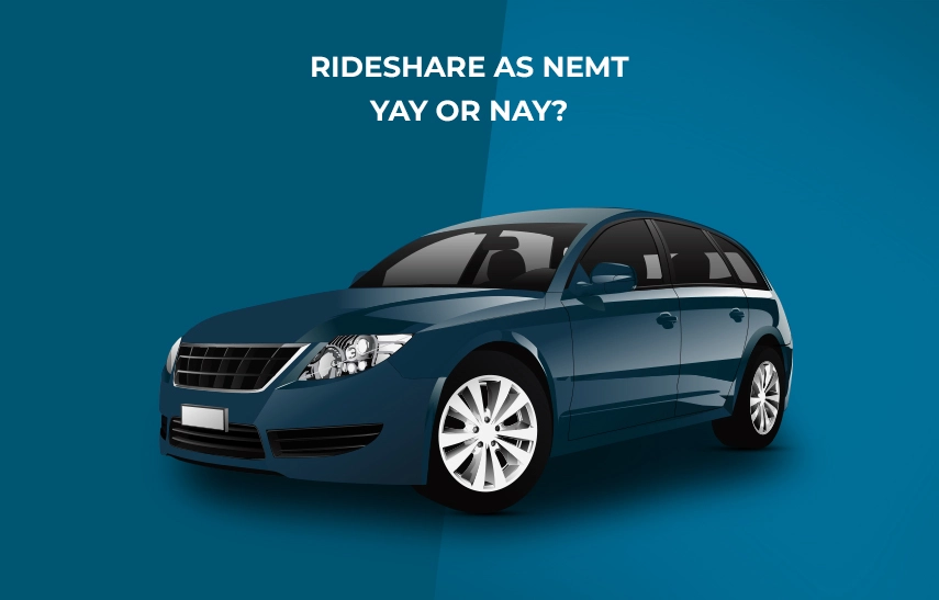 Benefits and Limitations of Rideshare-as-NEMT