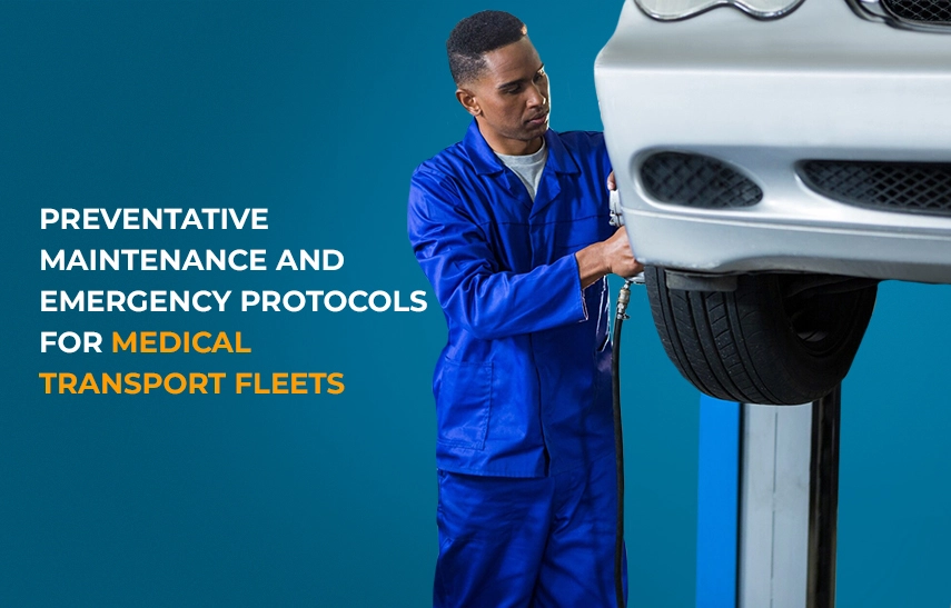 Preventive maintenance in medical transportation