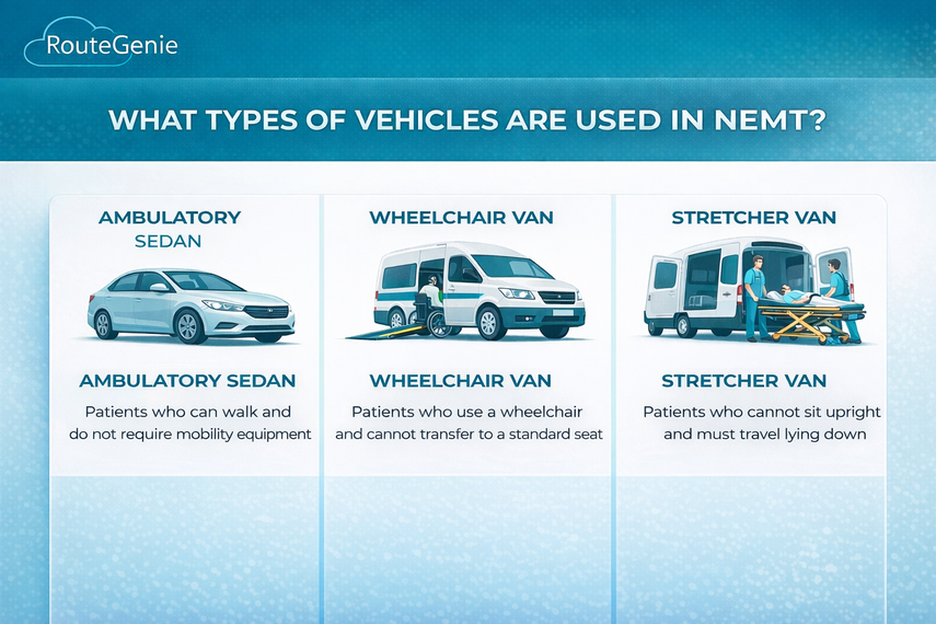 types of nemt transport