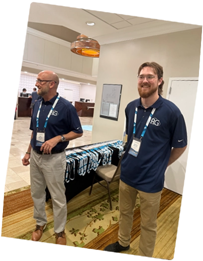 RouteGenie team at the user conference Inside The Lamp