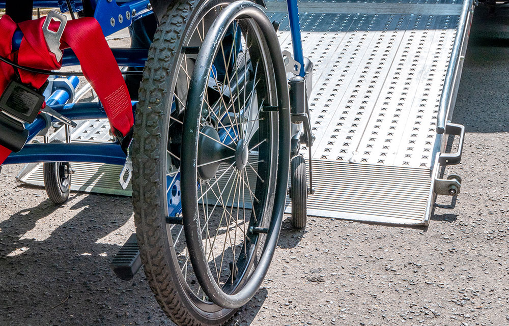 Suitable vehicles for Wheelchair transportation