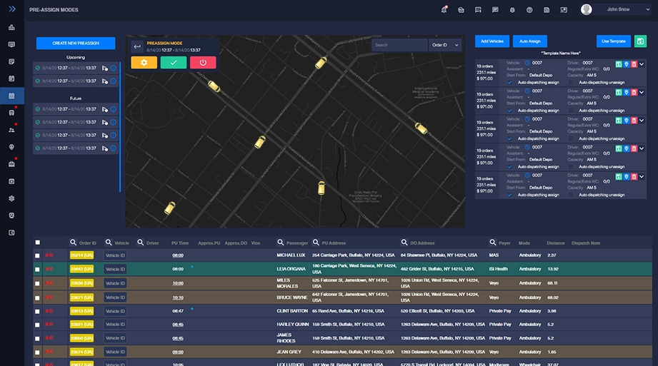 nemt routing routegenie