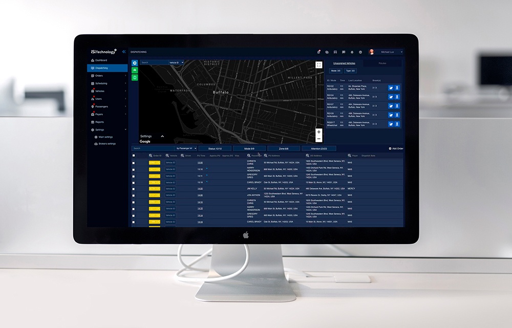 NEMT Dispatch Software - featuring dispatching